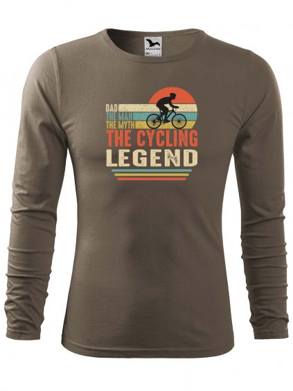 Pánské bavlněné triko Cycling legend