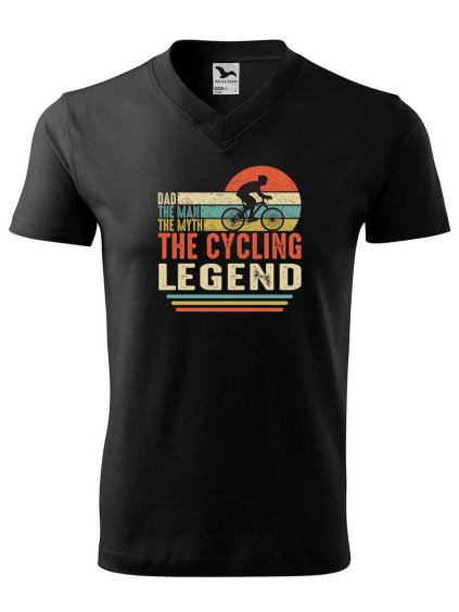 7026 1 panske v tricko s potiskem cycling legend