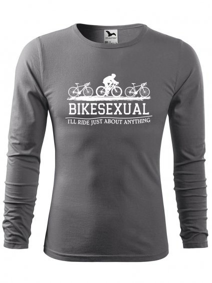 Pánské bavlněné triko Bikesexual
