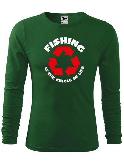 Pánské bavlněné triko Fishing