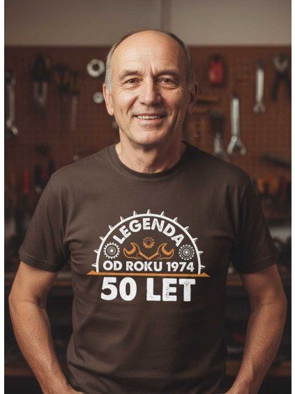 Pánské tričko Legenda 50 let