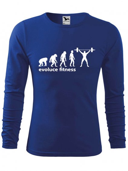 Pánské bavlněné triko Evoluce fitness