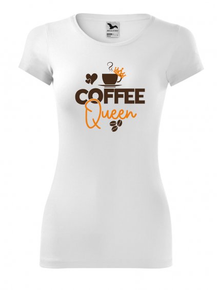 Dámské tričko Coffee queen