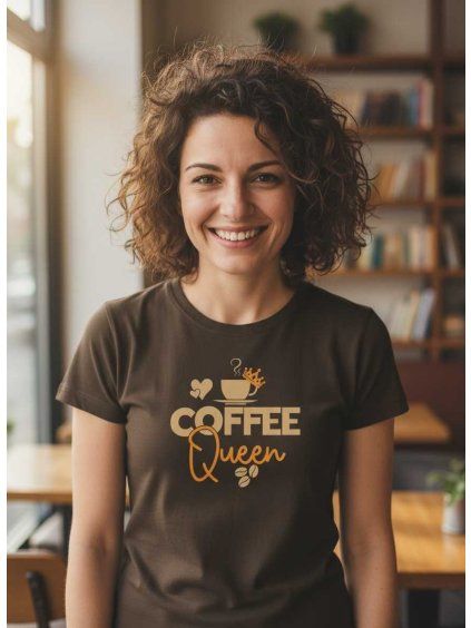 Dámské tričko Coffee Queen