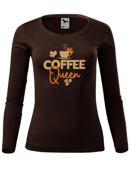 7885 3 damske bavlnene triko coffee queen