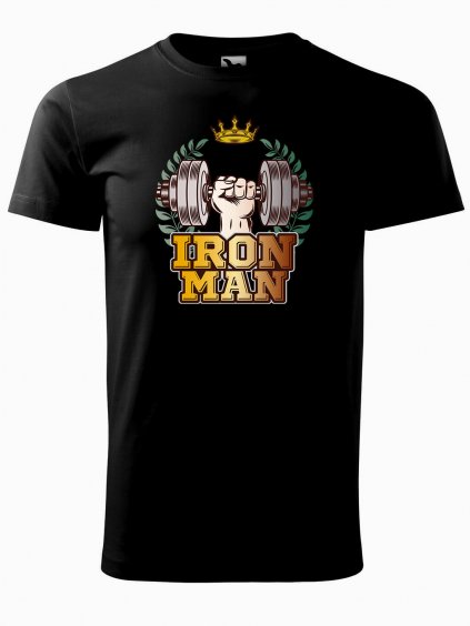 Pánské tričko s potiskem Iron man