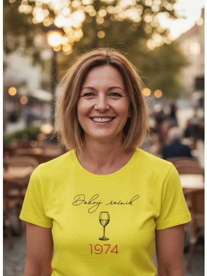 Dámské tričko dobrý ročník