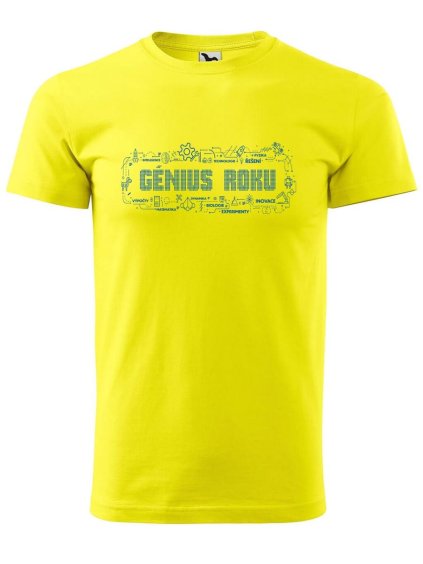 8239 3 panske tricko s potiskem genius roku