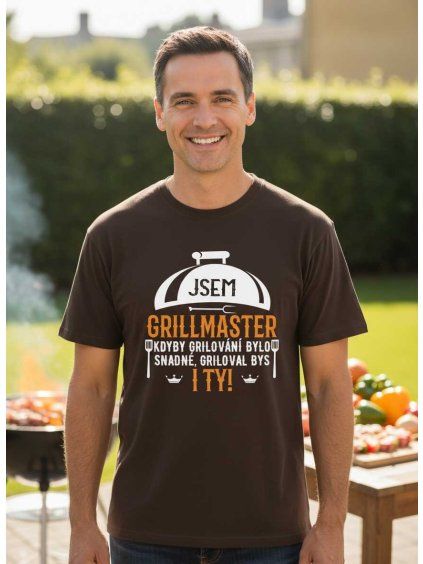 Dobrý triko pánské tričko Grillmaster