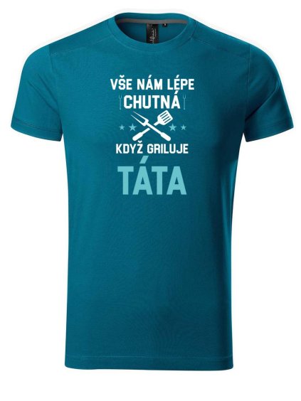 8509 6 panske tricko kdyz griluje tata