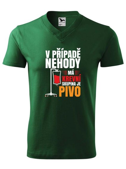 8776 3 panske v tricko s potiskem krevni skupina pivo