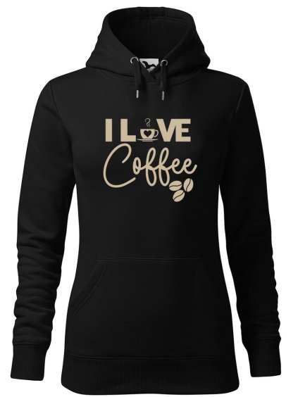 8836 1 damska mikina s potiskem i love coffee