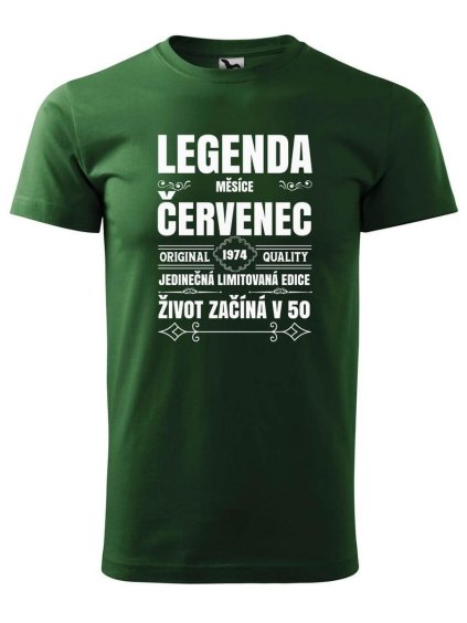 8869 16 panske tricko s potiskem zrozeni legendy