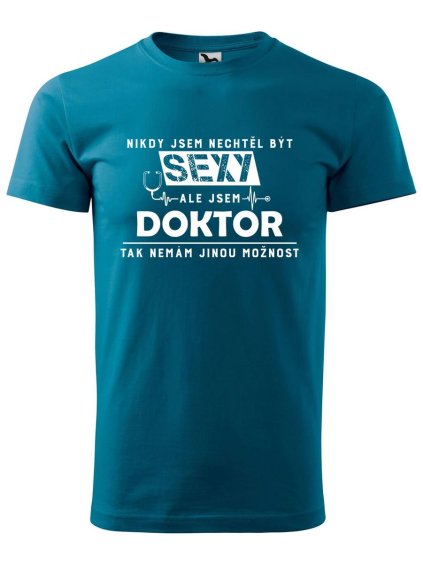9328 21 panske tricko s potiskem sexy doktor