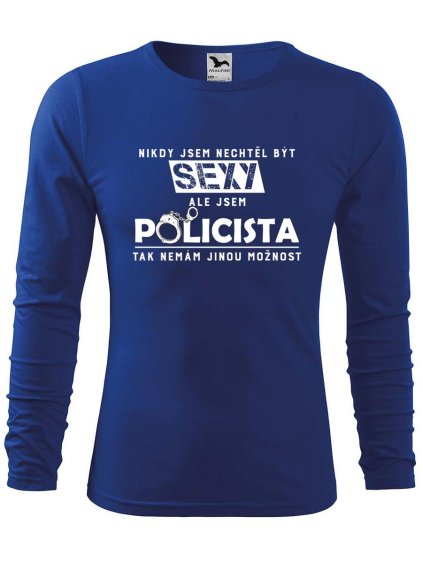 9370 6 panske bavlnene triko sexy policista