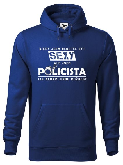 9385 4 panska mikina s potiskem sexy policista