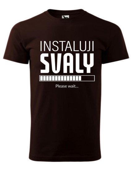 9505 12 panske tricko s potiskem instaluji svaly