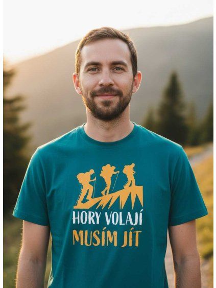 Pánské tričko hory volají