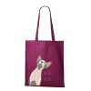 Dobrý triko taška s potiskem více Sphynx fuchsia red