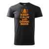10367 9 panske tricko s potiskem keep calm beer