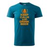 10367 20 panske tricko s potiskem keep calm beer