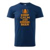 10367 22 panske tricko s potiskem keep calm beer