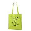 taška i do what i want limetková