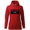 10850 1 damska mikina s potiskem netflink