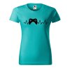 13469 8 damske tricko s potiskem tep gaming