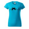 13469 28 damske tricko s potiskem tep gaming