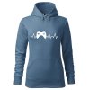 13478 3 damska mikina s potiskem tep gaming