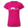 13484 6 damske funkcni tricko s potiskem tep gaming