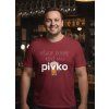 Pánské tričko Všude dobře Pivko