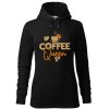 Dámská mikina s potiskem Coffee queen