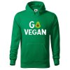 Pánská mikina s potiskem Go vegan