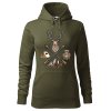 Dámská mikina s potiskem Jelen a šípy