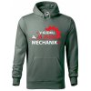 Pánská mikina s potiskem Já jsem mechanik