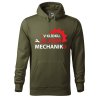 Pánská mikina s potiskem Já jsem mechanik