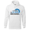 Pánská mikina s potiskem Já jsem mechanik