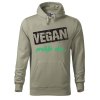 Pánská mikina s potiskem Vegan, protože chci