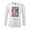 Pánské bavlněné triko Level 50 unlocked