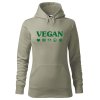 Dámská mikina s potiskem Vegan symboly