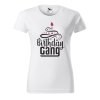 Dámské narozeninové tričko Birthday gang