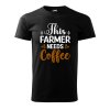 Pánské tričko s potiskem Farmer coffee