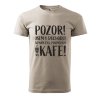 Pánské tričko s potiskem Důchodce kafe