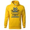 Pánská mikina s potiskem Legenda 30