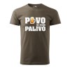 Pánské tričko s potiskem Pivo je moje palivo