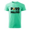 Pánské tričko s potiskem Pivo je moje palivo