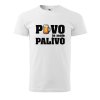 Pánské tričko s potiskem Pivo je moje palivo