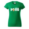 Dámské tričko s potiskem Jezdím na pivo